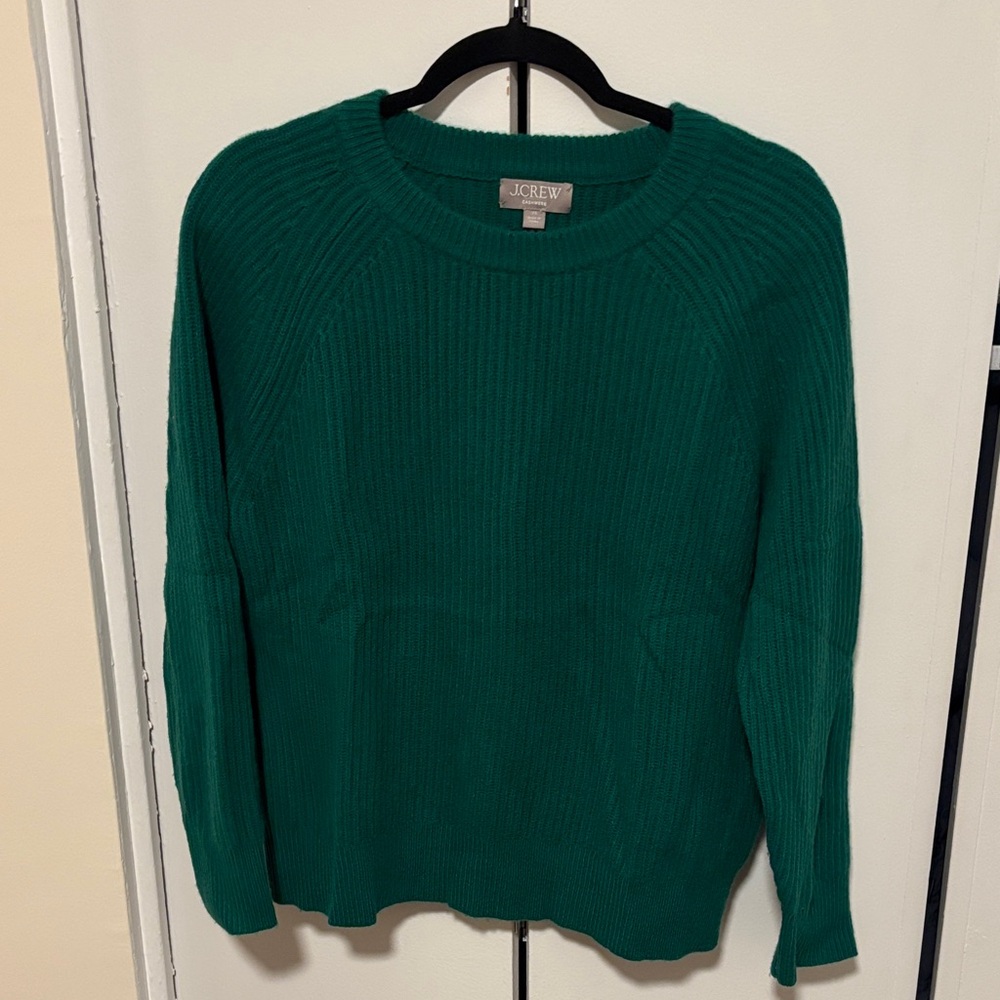 J. Crew Ribbed Cashmere Sweater